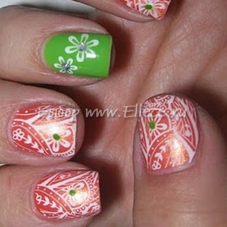 варианты маникюра на коротких ногтях