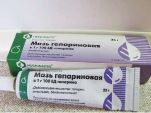 мазь гепариновая от геморроя
