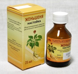 Настойка женьшеня