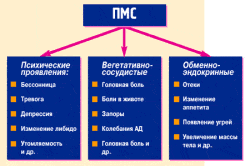 Признаки ПМС