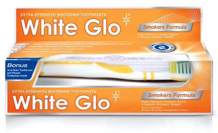Отбеливающая паста White Glo