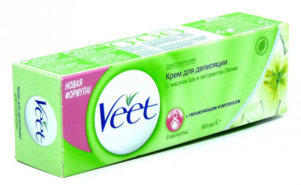 Veet крем для депиляции сухой кожи