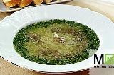 Суп из куриной печени фото